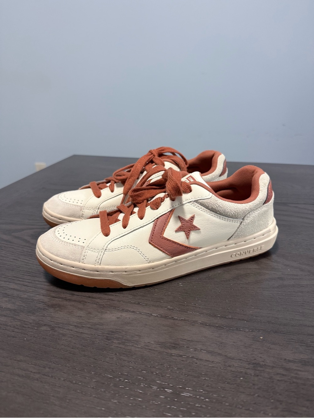 Converse All Star Pro BB Leather Sneakers White Pink Gum Unisex US W10 M8.5